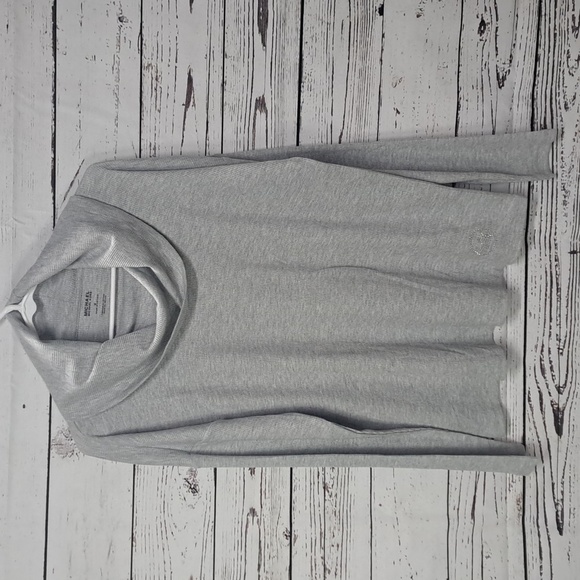 MK Michael Kors Basics Lightweight Ling Sleeve Cowl Neck Sweater-M - Picture 2 of 10